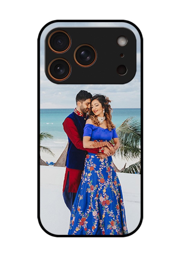 Apple iPhone 18 Pro Custom Glass Phone Case - Upload Full Picture Design