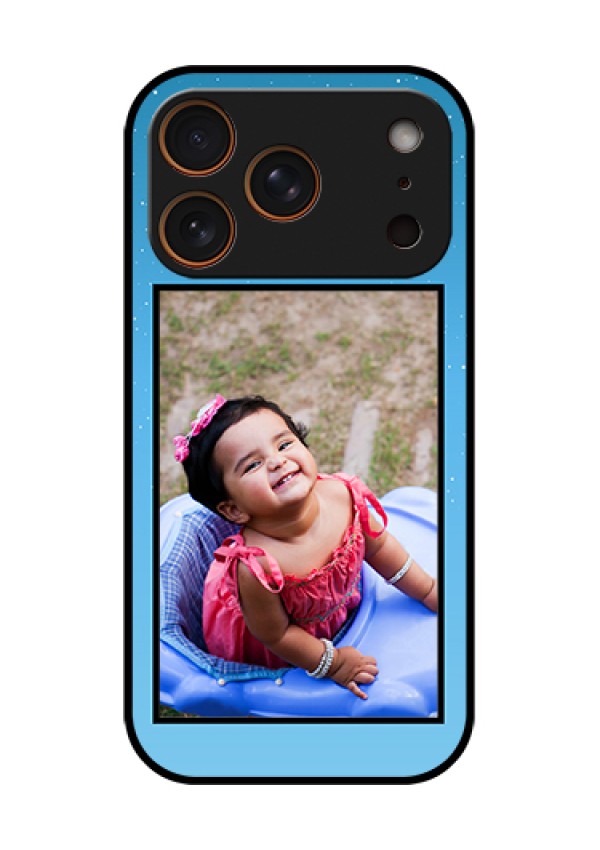 Apple iPhone 18 Pro Custom Glass Phone Case - Wave Pattern Colorful Design