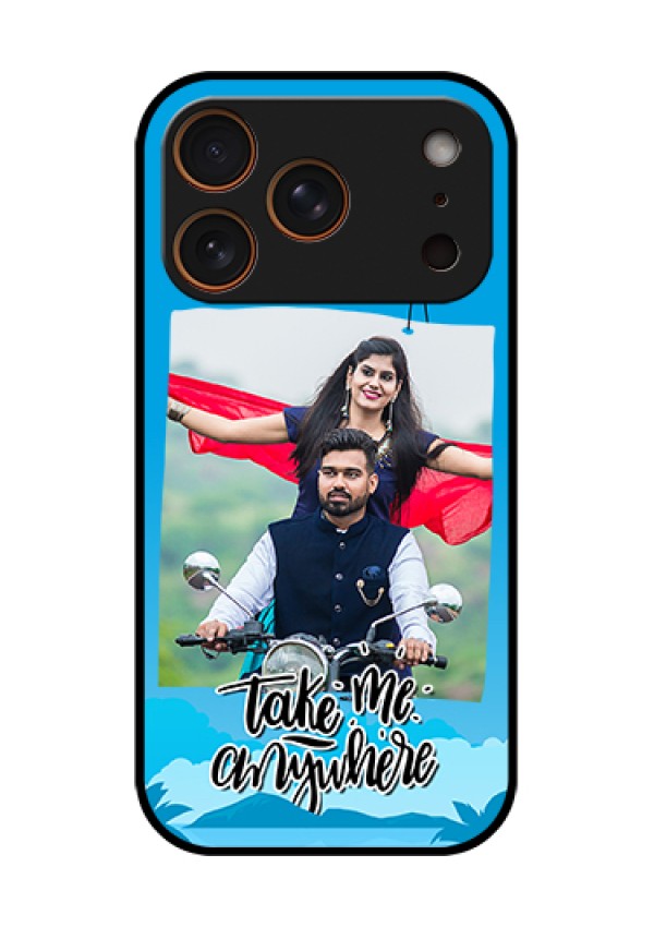 Apple iPhone 18 Pro Custom Glass Phone Case - Traveller Design
