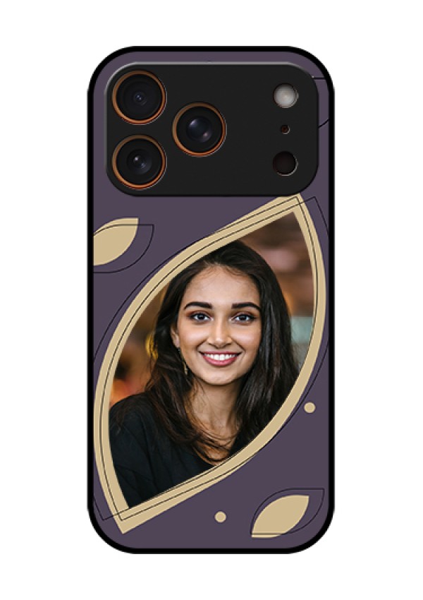Apple iPhone 18 Pro Custom Glass Phone Case - Falling Leaf Design