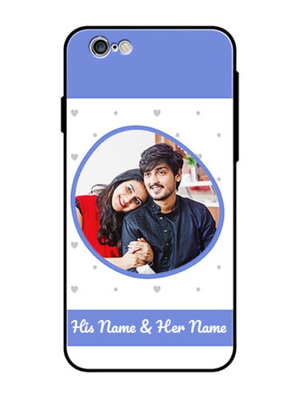Custom Apple iPhone 6s Photo Printing on Glass Case  - Premium Case Design