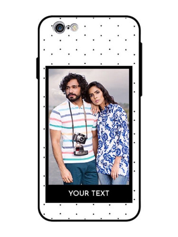 Custom Apple iPhone 6s Photo Printing on Glass Case  - Premium Design