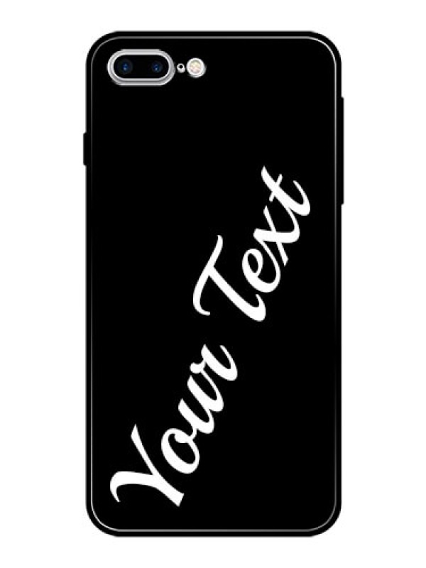 Custom Iphone 7 Plus Custom Glass Mobile Cover with Your Name