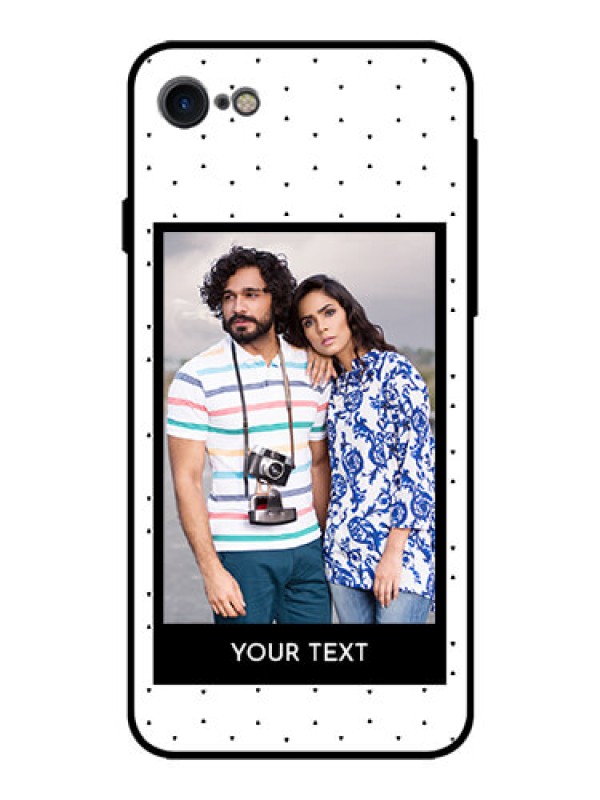 Custom Apple iPhone 7 Photo Printing on Glass Case  - Premium Design