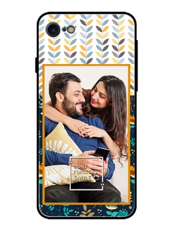 Custom Apple iPhone 7 Custom Glass Mobile Case  - Pattern Design