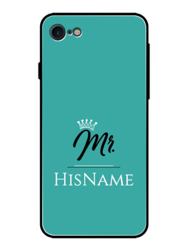 Custom Iphone 7 Custom Glass Phone Case Mr with Name