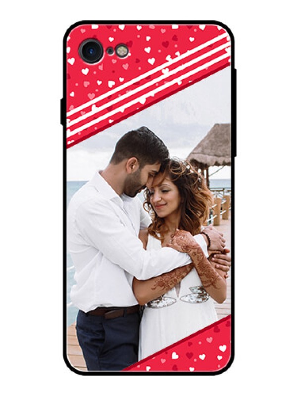 Custom iPhone SE 2020 Custom Glass Mobile Case  - Valentines Gift Design