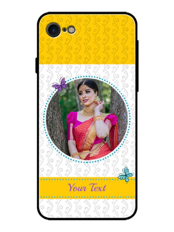 Custom iPhone SE 2020 Custom Glass Mobile Case  - Girls Premium Case Design