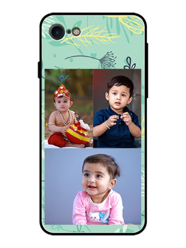 Custom iPhone SE 2020 Photo Printing on Glass Case  - Forever Family Design 