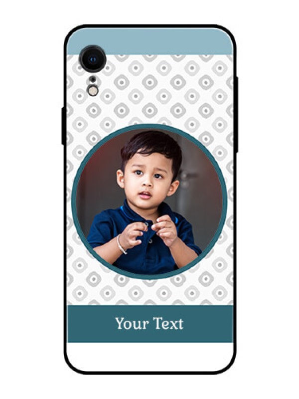 Custom Apple iPhone XR Personalized Glass Phone Case  - Premium Cover Design