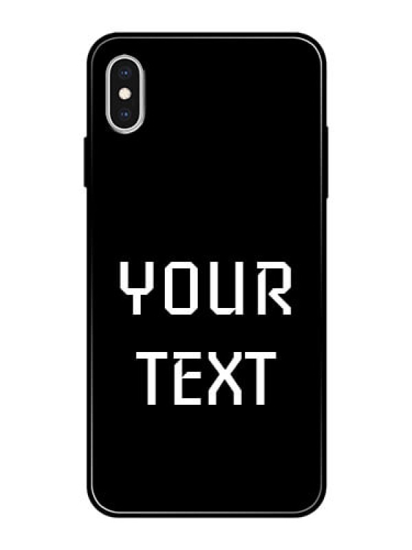 Custom Iphone Xs Max Your Name on Glass Phone Case