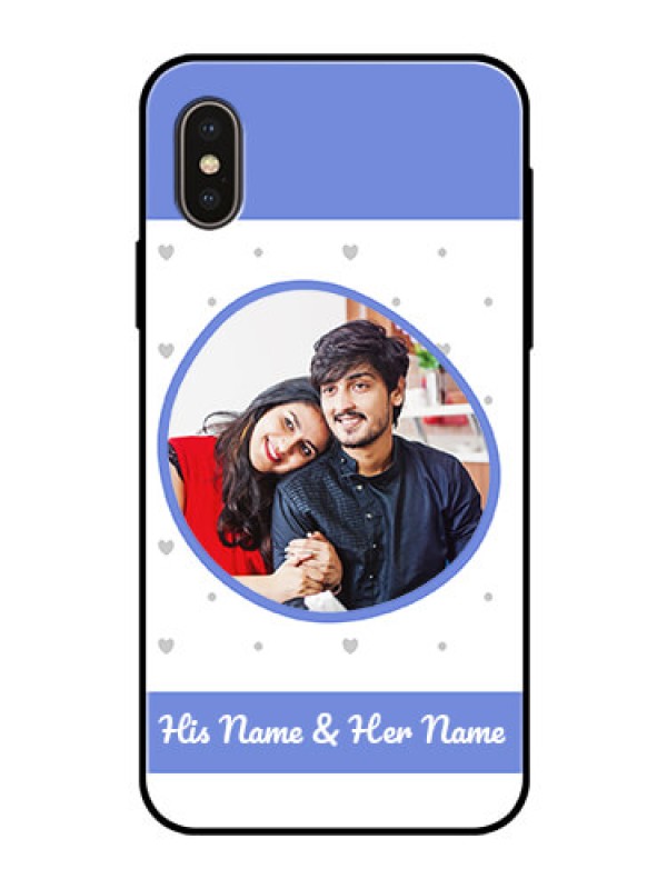Custom iPhone XS Photo Printing on Glass Case  - Premium Case Design