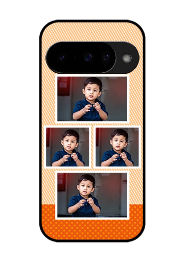 Google Pixel 10 5G Custom Glass Phone Case - Bulk Photos Upload Design