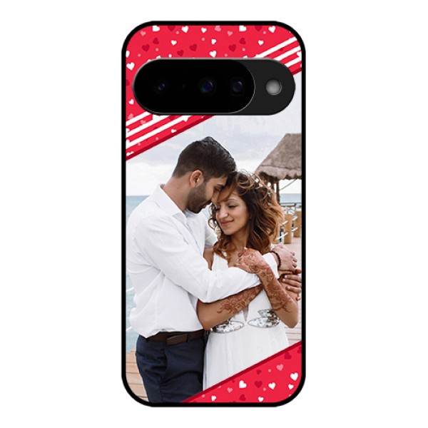 Google Pixel 10 5G Custom Glass Phone Case - Valentines Gift Design