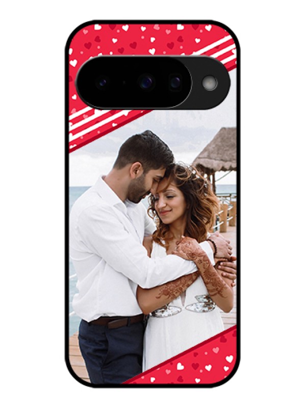Custom Google Pixel 10 5G Custom Glass Phone Case - Valentines Gift Design
