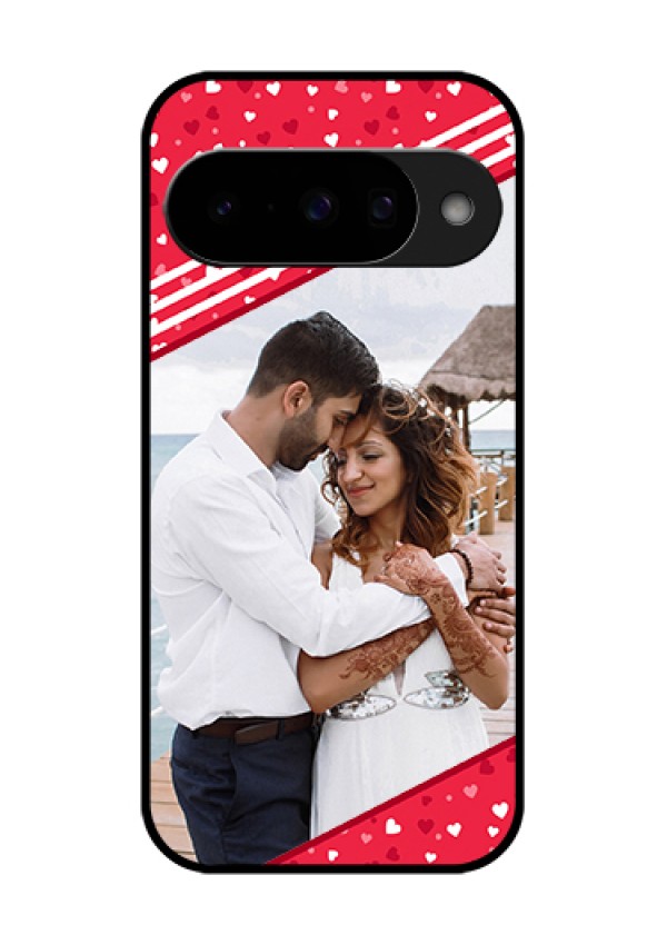 Google Pixel 10 5G Custom Glass Phone Case - Valentines Gift Design