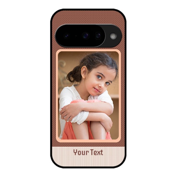 Google Pixel 10 5G Custom Glass Phone Case - Simple Pic Upload Design