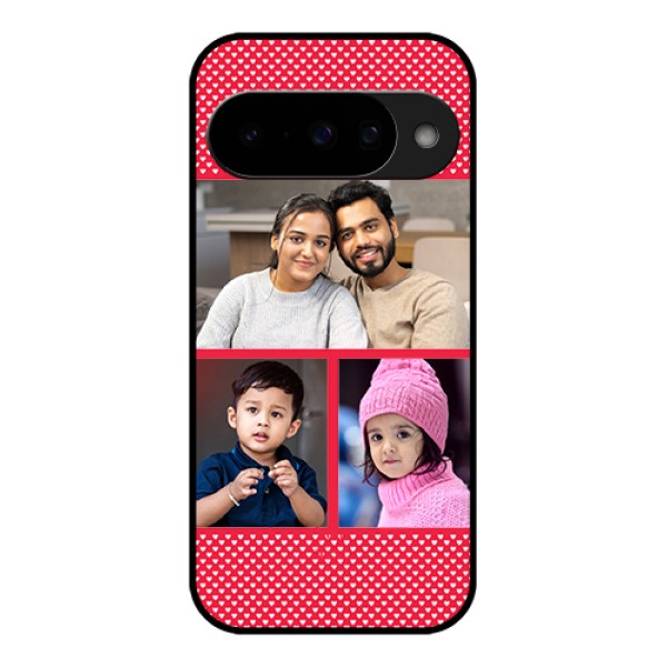 Google Pixel 10 5G Custom Glass Phone Case - Bulk Photo Upload Design