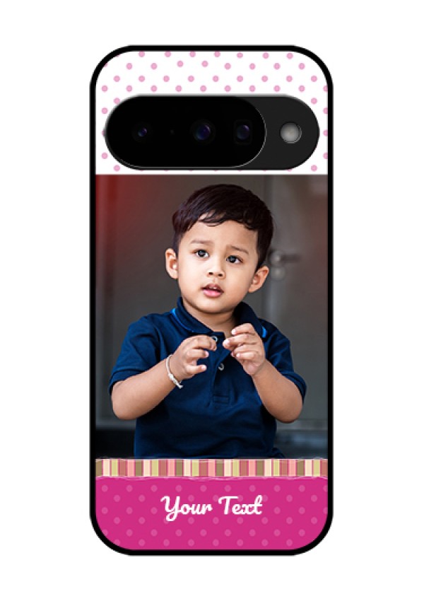 Google Pixel 10 5G Custom Glass Phone Case - Cute Girls Cover Design