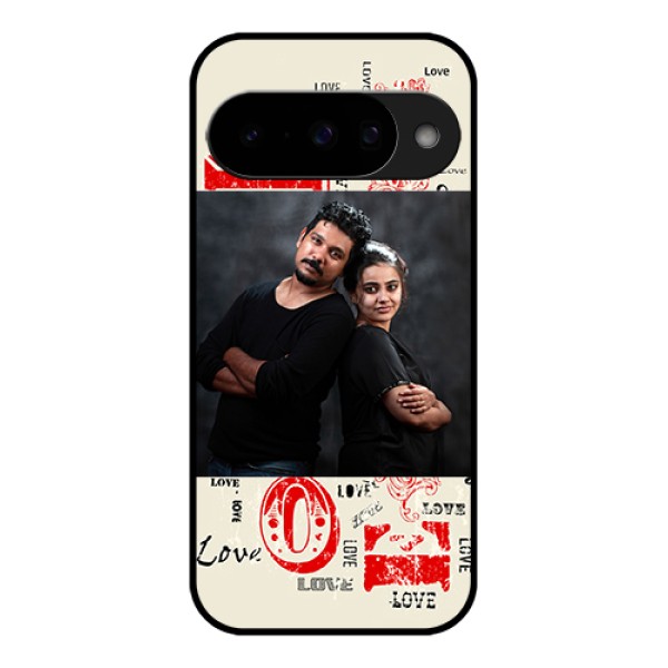 Google Pixel 10 5G Custom Glass Phone Case - Trendy Love Design Case