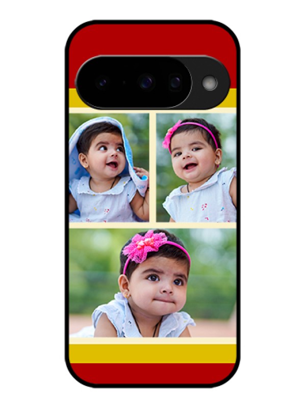 Custom Google Pixel 10 5G Custom Glass Phone Case - Multiple Pic Upload Design