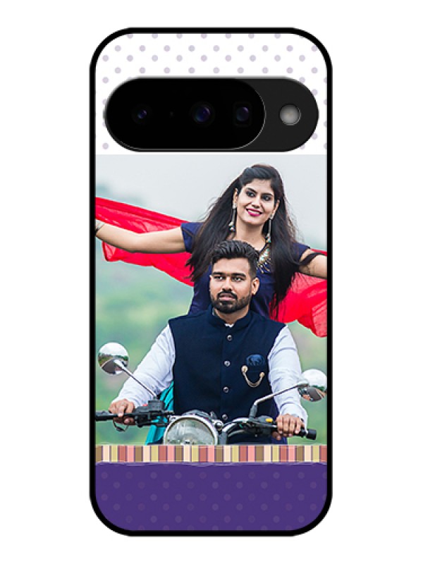 Custom Google Pixel 10 5G Custom Glass Phone Case - Cute Family Design