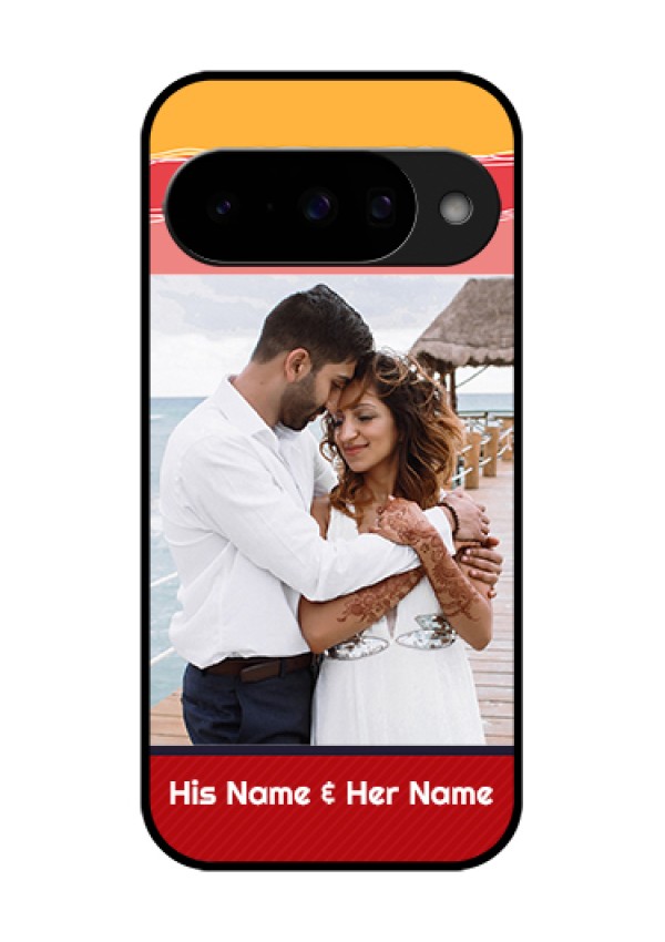 Google Pixel 10 5G Custom Glass Phone Case - Colorful Case Design