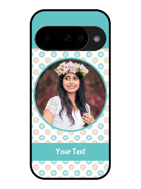 Custom Google Pixel 10 5G Custom Glass Phone Case - Beautiful Flowers Design