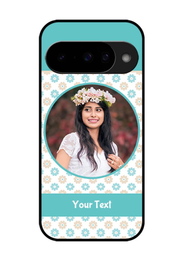 Google Pixel 10 5G Custom Glass Phone Case - Beautiful Flowers Design