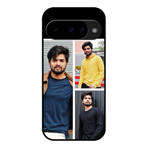 Google Pixel 10 5G Custom Glass Phone Case - Upload Multiple Picture Design