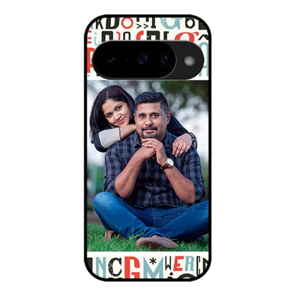 Google Pixel 10 5G Custom Glass Phone Case - Alphabet Design