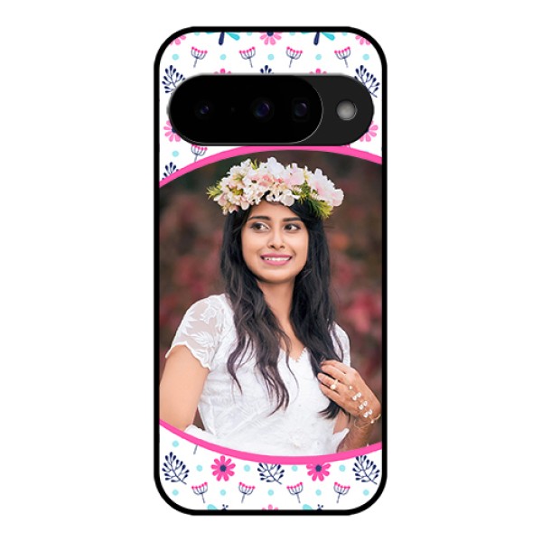 Google Pixel 10 5G Custom Glass Phone Case - Colorful Flower Design