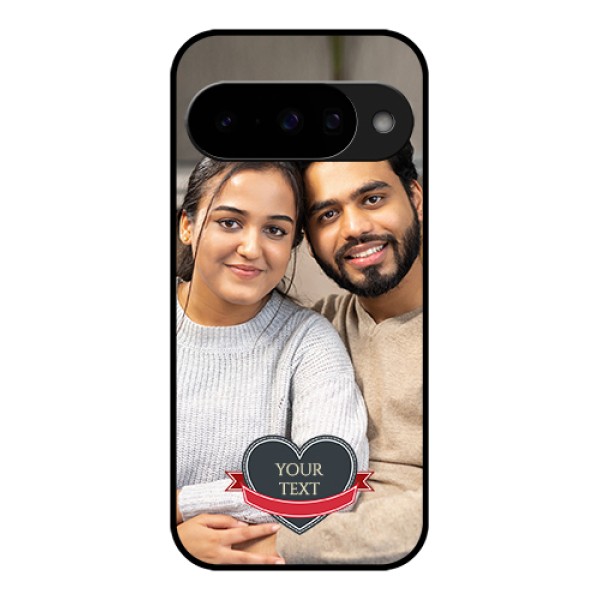 Google Pixel 10 5G Custom Glass Phone Case - Just Married Couple Design