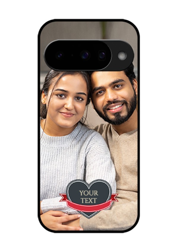 Google Pixel 10 5G Custom Glass Phone Case - Just Married Couple Design