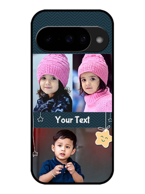 Custom Google Pixel 10 5G Custom Glass Phone Case - Hanging Stars Design