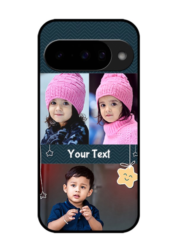 Google Pixel 10 5G Custom Glass Phone Case - Hanging Stars Design