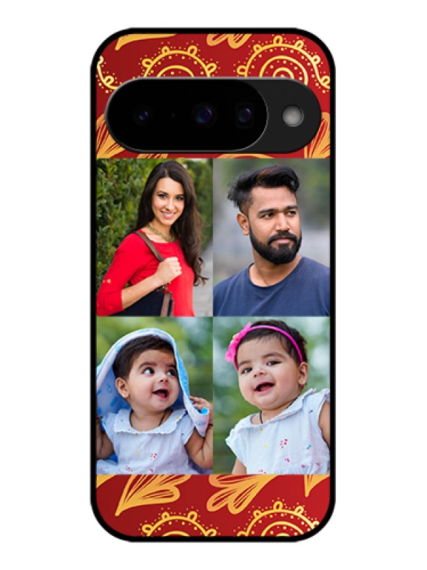 Custom Google Pixel 10 5G Custom Glass Phone Case - 4 Image Traditional Design