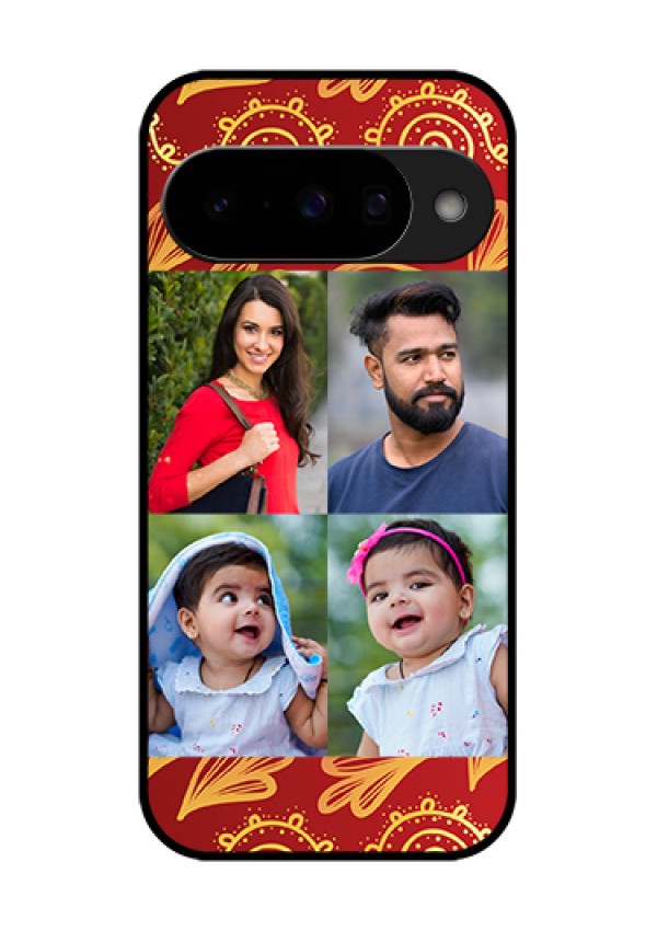 Google Pixel 10 5G Custom Glass Phone Case - 4 Image Traditional Design