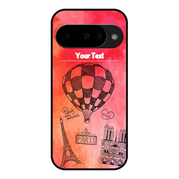 Google Pixel 10 5G Custom Glass Phone Case - Paris Theme Design