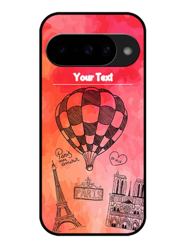 Custom Google Pixel 10 5G Custom Glass Phone Case - Paris Theme Design