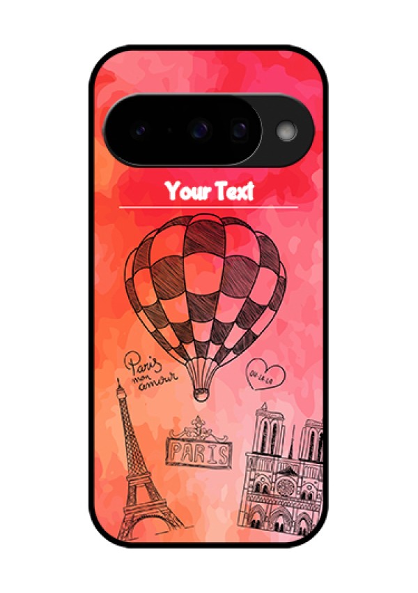 Google Pixel 10 5G Custom Glass Phone Case - Paris Theme Design