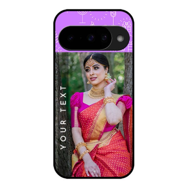 Google Pixel 10 5G Custom Glass Phone Case - Birthday Icons Design