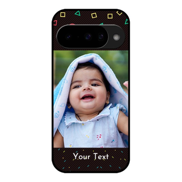 Google Pixel 10 5G Custom Glass Phone Case - With Confetti Birthday Design