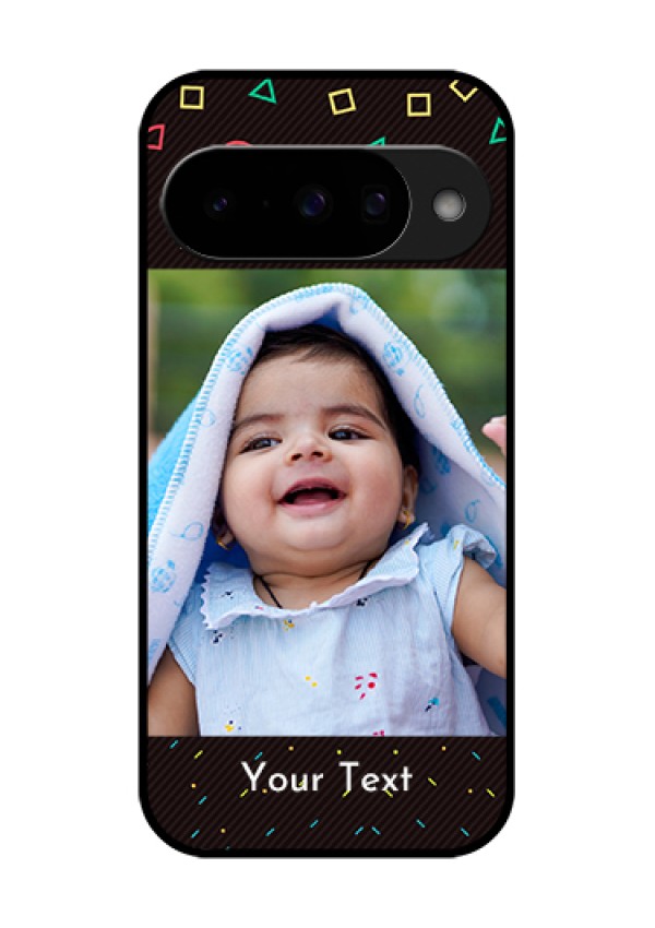 Google Pixel 10 5G Custom Glass Phone Case - With Confetti Birthday Design