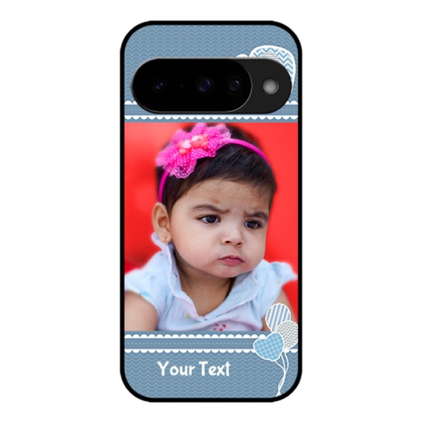Google Pixel 10 5G Custom Glass Phone Case - With Kids Pattern Design