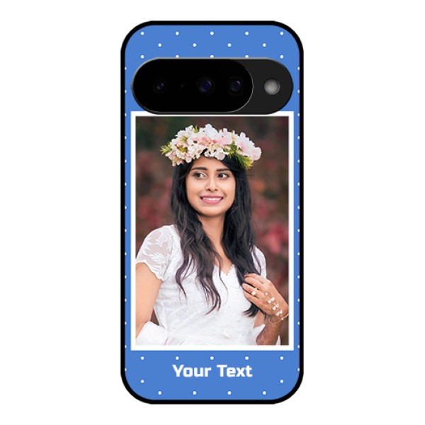 Google Pixel 10 5G Custom Glass Phone Case - Polka Dots Design