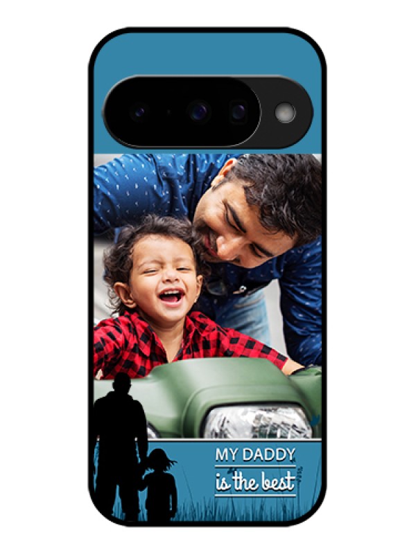 Custom Google Pixel 10 5G Custom Glass Phone Case - Best Dad Design