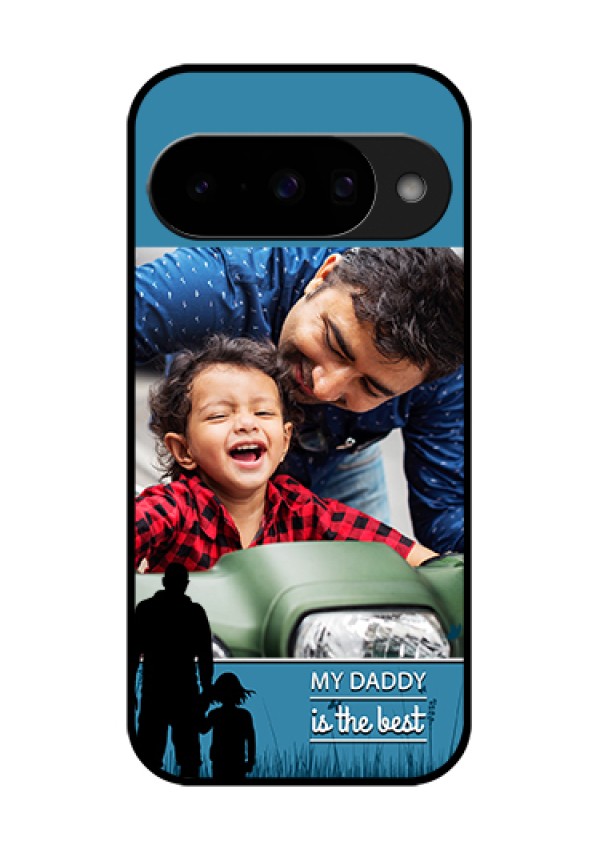 Google Pixel 10 5G Custom Glass Phone Case - Best Dad Design