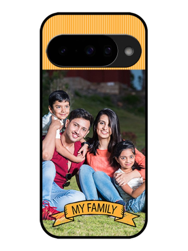 Custom Google Pixel 10 5G Custom Glass Phone Case - My Family Design