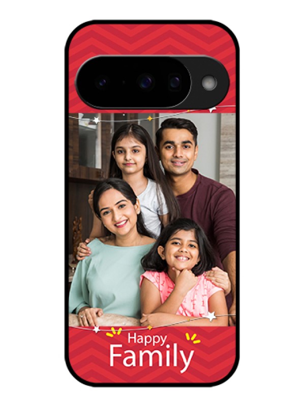 Custom Google Pixel 10 5G Custom Glass Phone Case - Happy Family Design